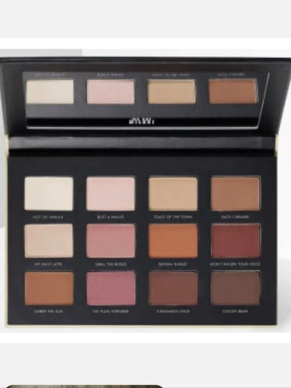 Milani Ungilded Most Loved Mattes Eyeshadow Palette & Omg Rose Gold Makeup Bag